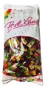 Park Lane Gummi Grizzly Bears Clear 3KG