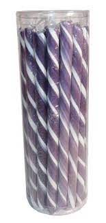 Sweet Treats Purple Candy Poles 30pcs