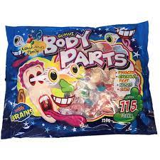 Body Parts 100 pc