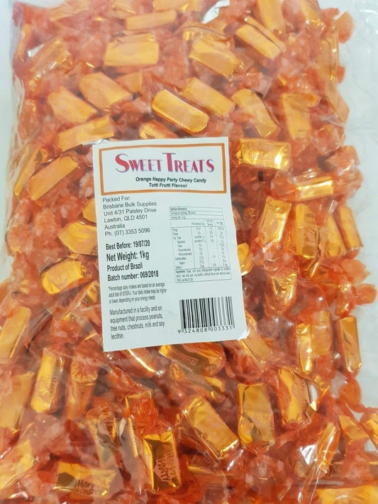 Sweet Treats Happy Party Chews Orange Tutti Fruitti