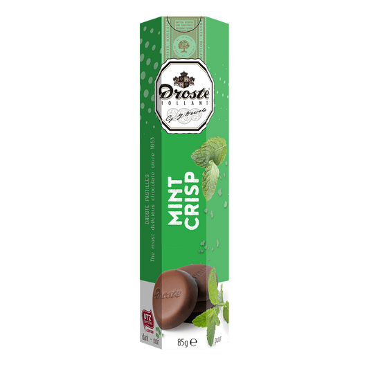 Droste milk mint crisp 85g