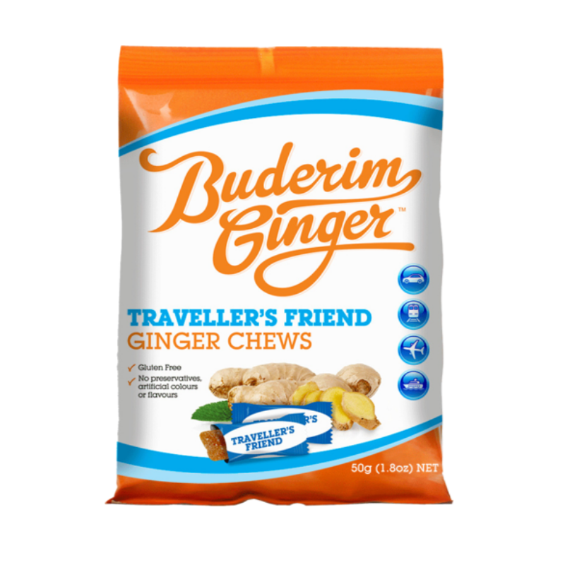 Buderim Ginger Travellers Friend Ginger Chews