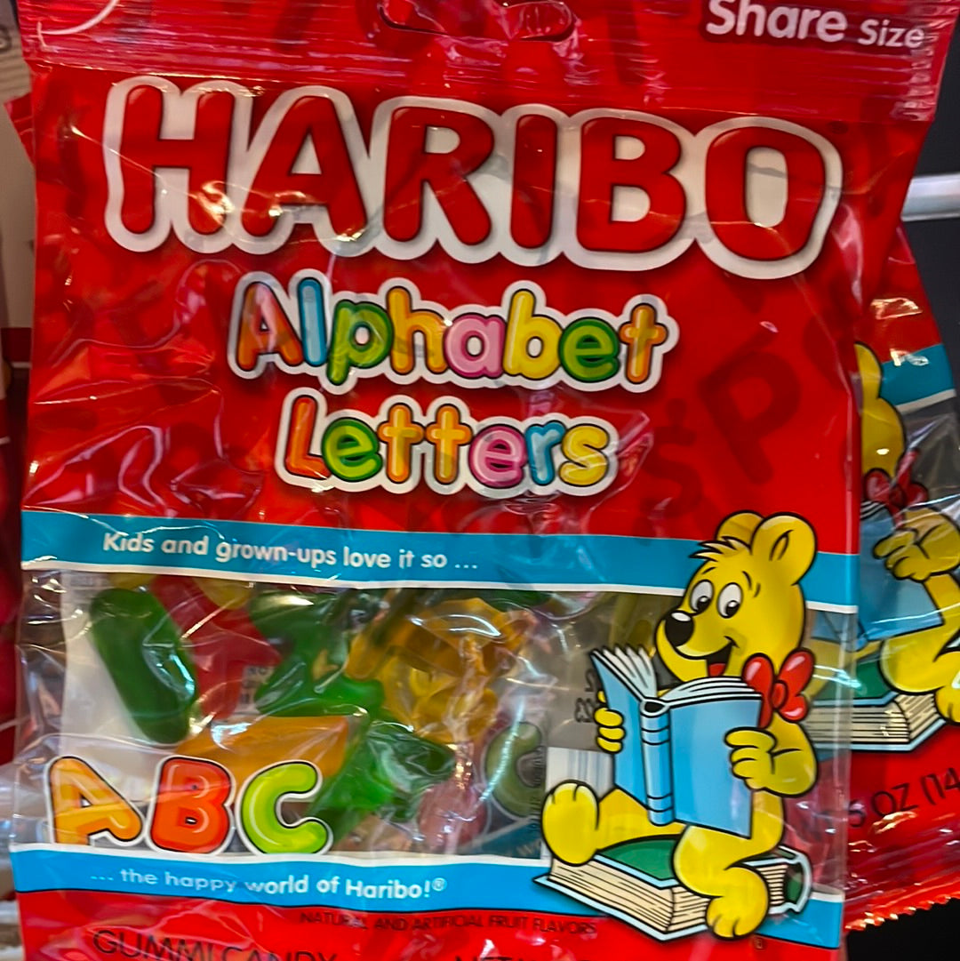 HARIBO ALPHABET LETTERS 141.7G