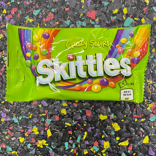 Skittles Crazy Sours - 38g – Tom's Confectionery Warehouse