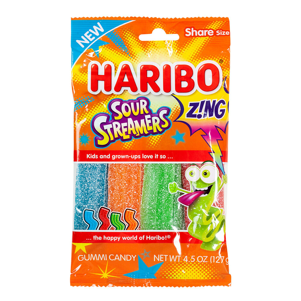 Haribo Sour Streamers – Tom's Confectionery Warehouse