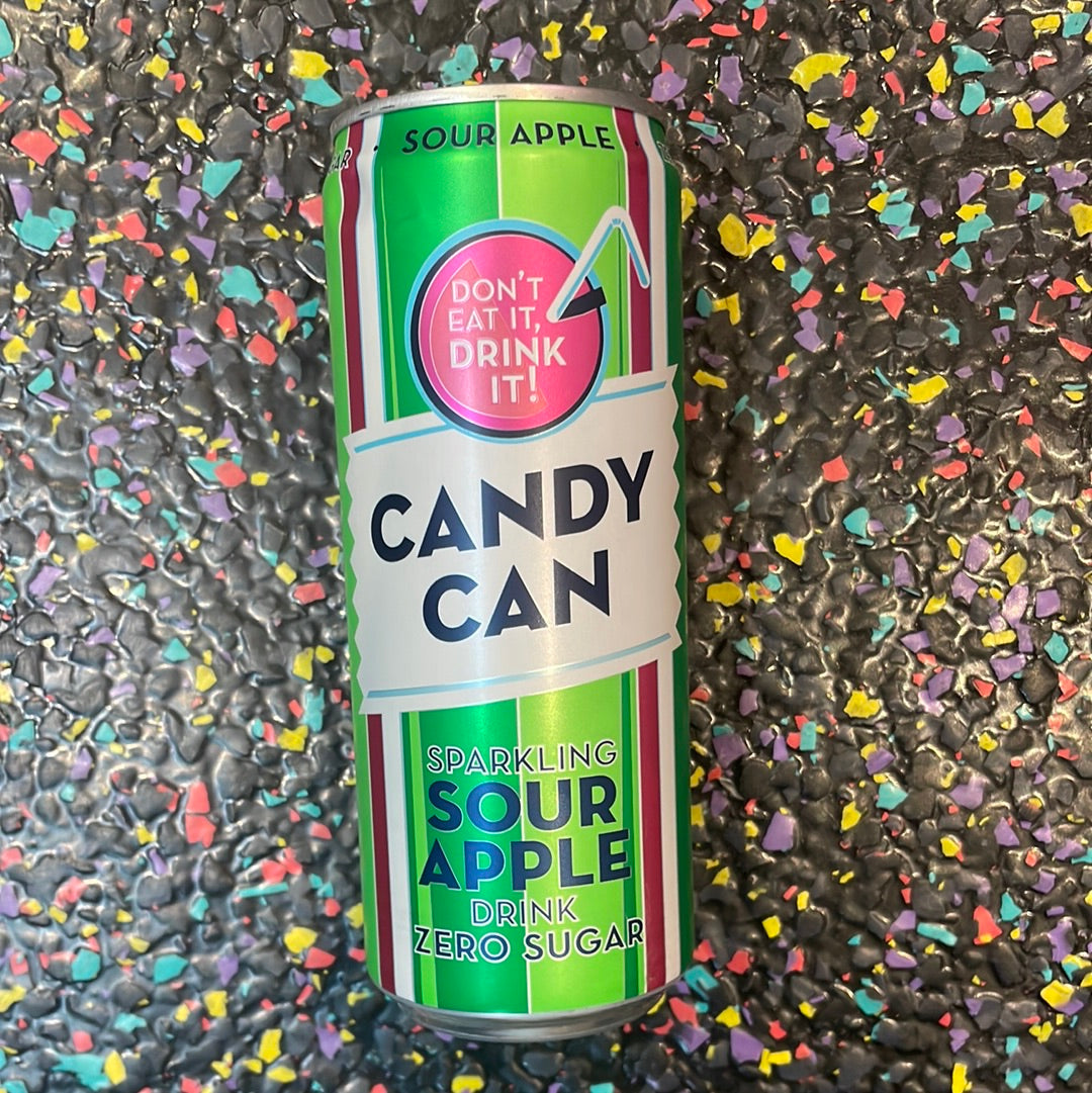 CANDY CAN SOUR APPLE 330ML