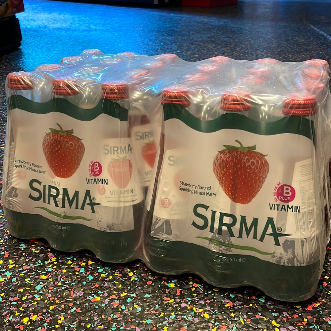 Sirma Strawberry Sparkling Mineral Water 250ml