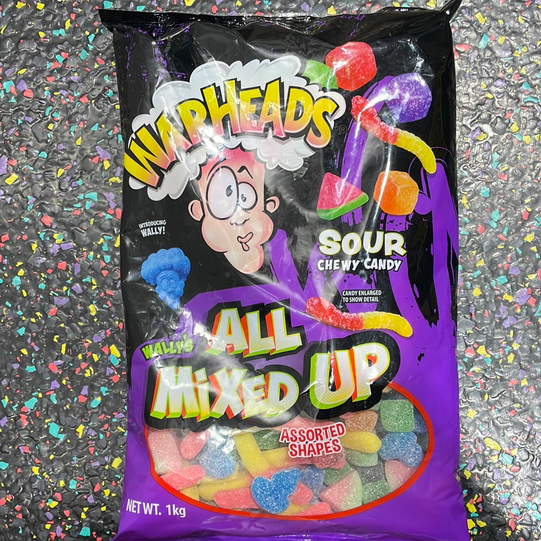 Warheads Wally’s All Mixed Up 1kg