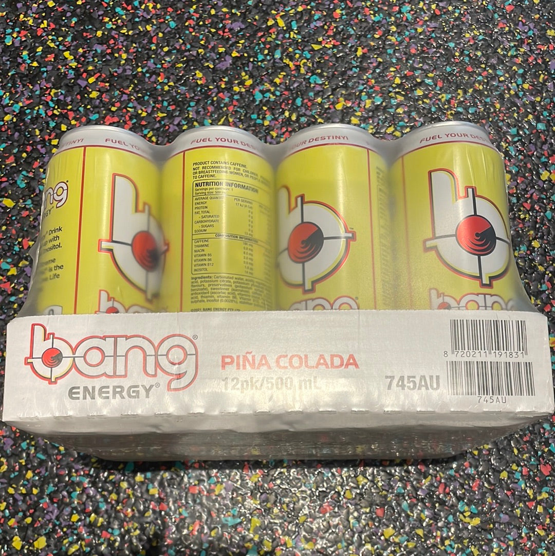 BANG ENERGY PINA COLADA 500ML