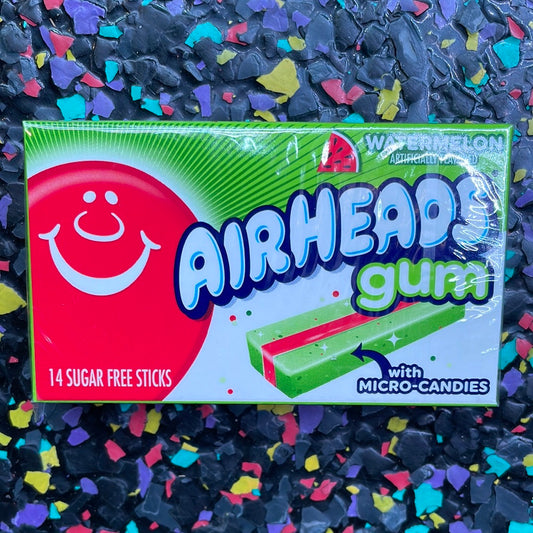 Airheads Gum - Watermelon (14 stick)