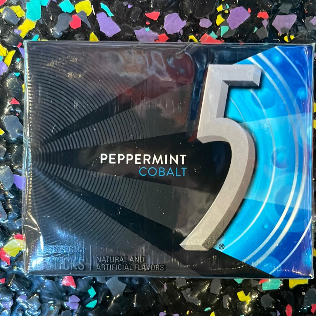 5 GUM COBALT PEPPERMINT 15 STICKS