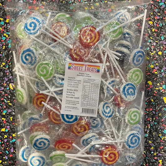 Sweet Treats - Flopito twist mix assorted lollipop