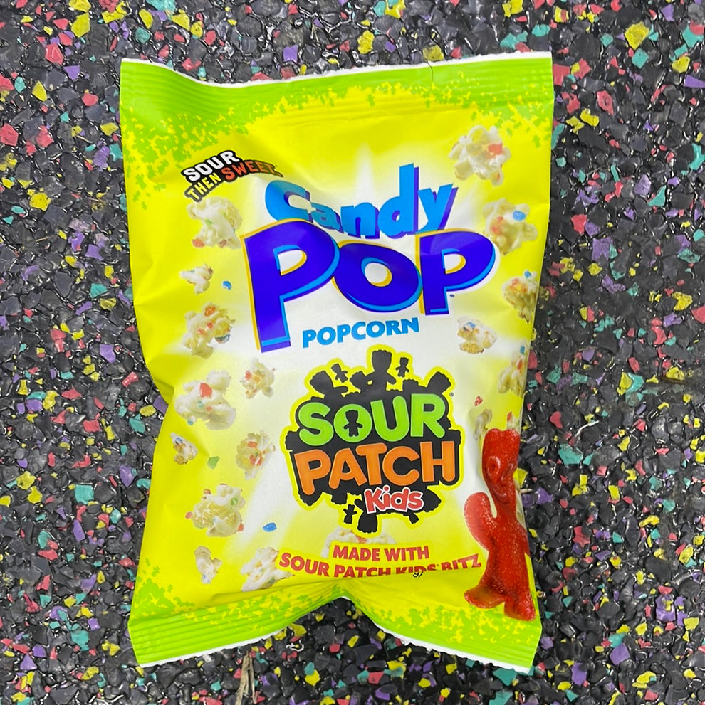 Candy popcorn - Sour patch 28g – Tom's Confectionery Warehouse