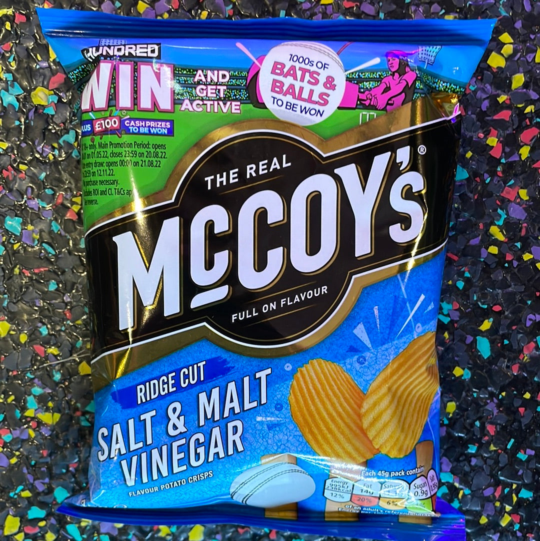 Mccoy’s Salt & Malt Vinegar 45g