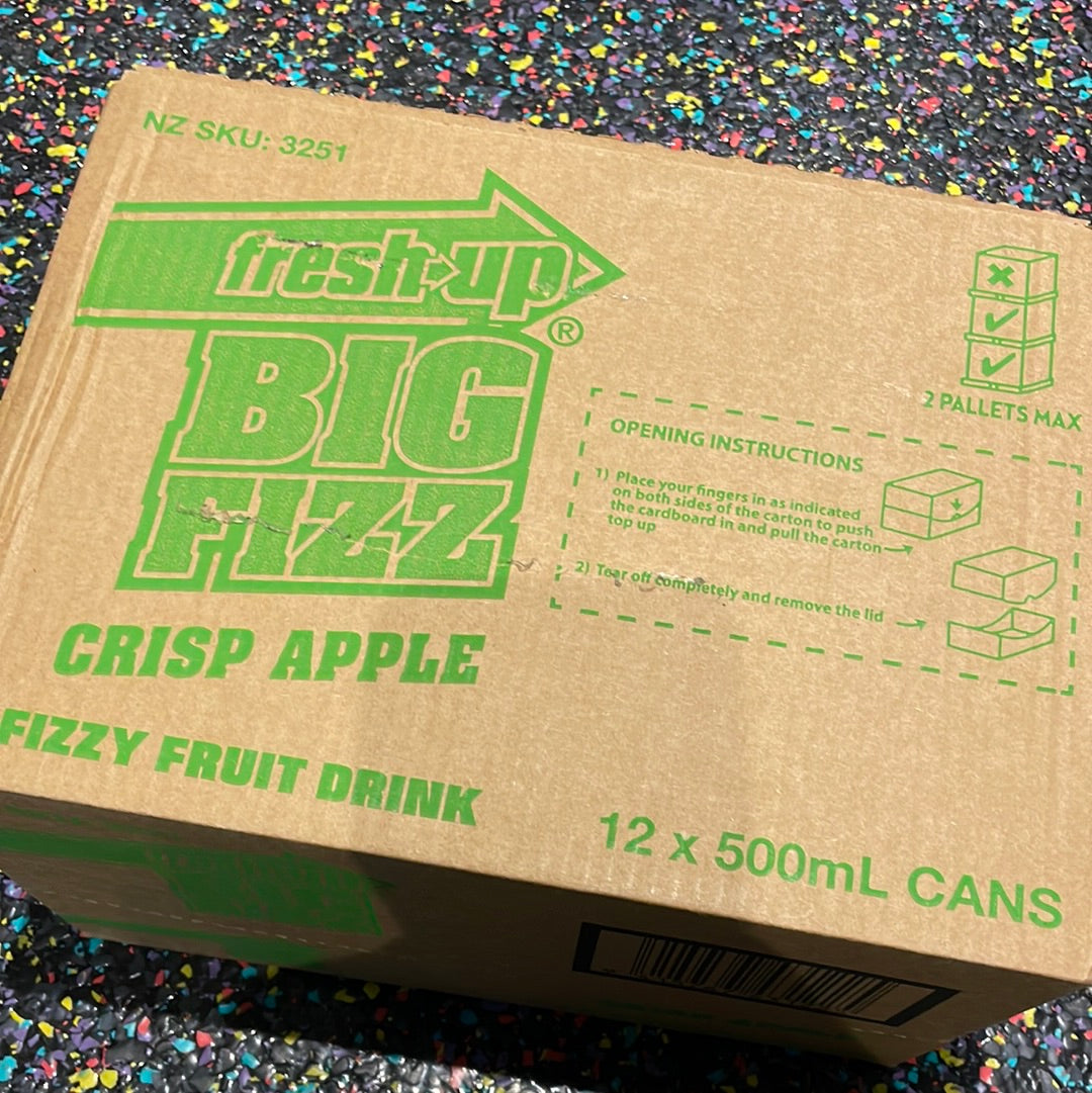 Fresh Up Big Fizz Crisp Apple