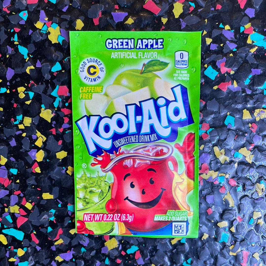 KOOL-AID GREEN APPLE 6.2G