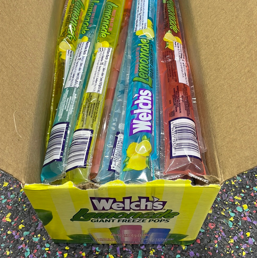 Welch’s Giant Lemonade Freeze Pops