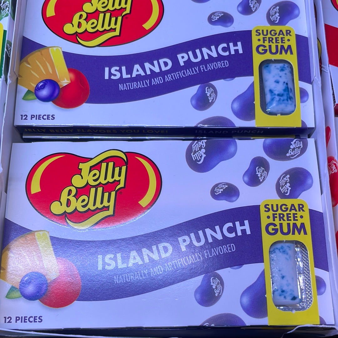 JELLY BELLY GUM ISLAND PUNCH 12