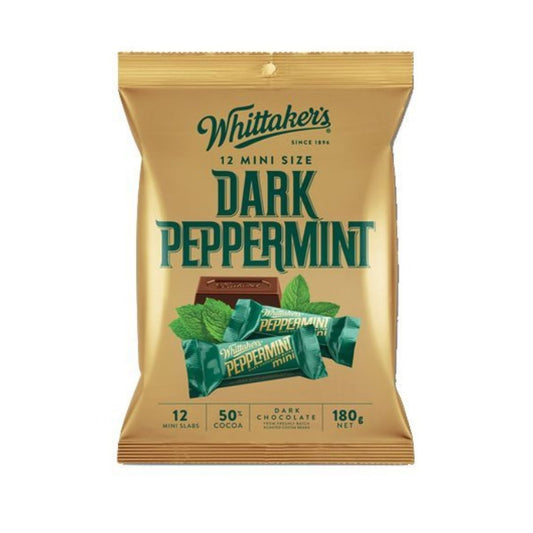 Whittaker's & Sons Sharepack Dark Peppermint Slab 180g