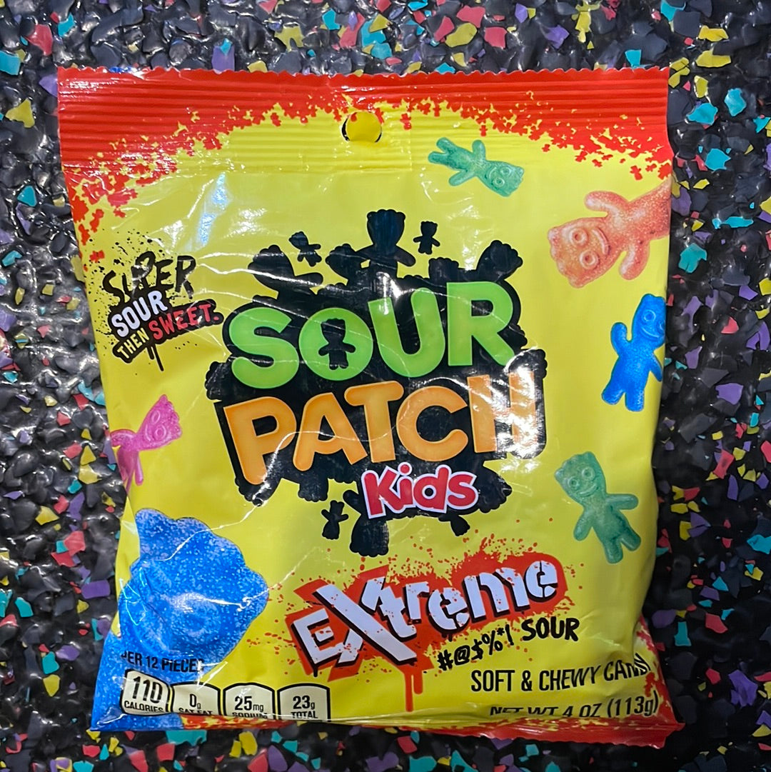 SOUR PATCH KIDS EXTREME BAG 113G – Tom's Confectionery Warehouse