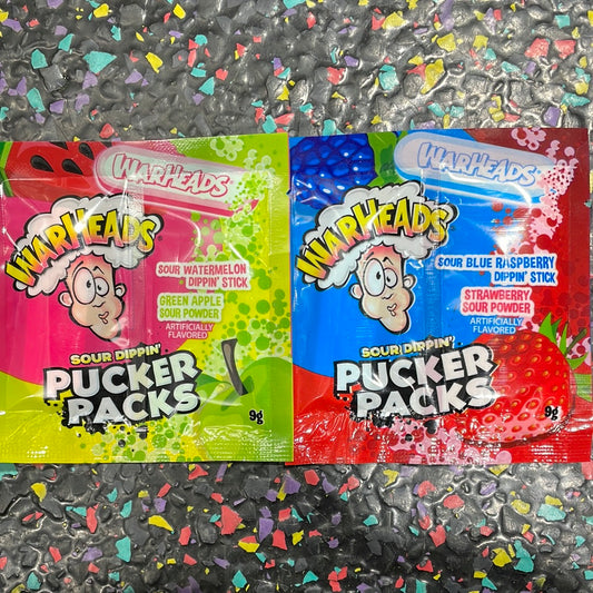 Warheads - Sour Dippin’ Pucker Packs 9g