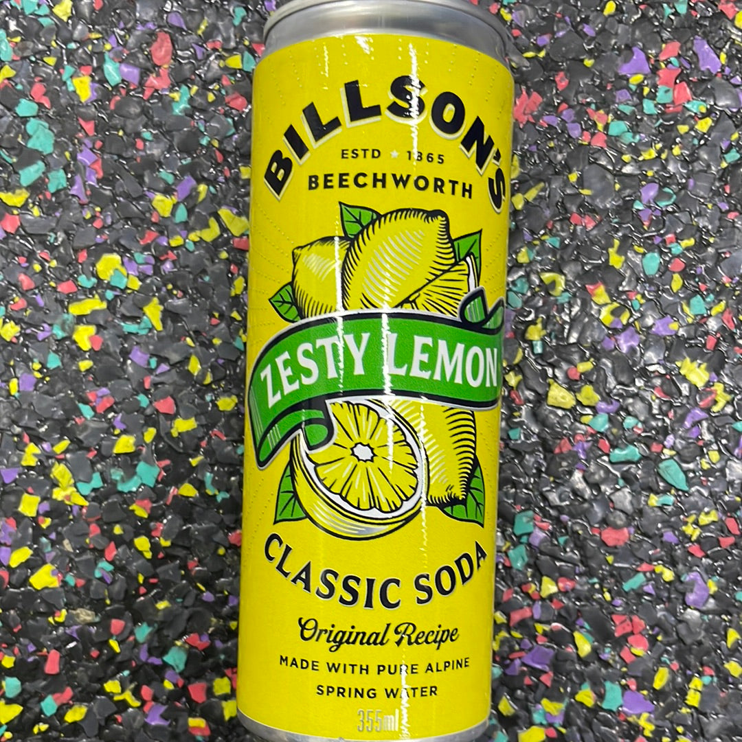 Billson’s Classic Soda - Zesty Lemon