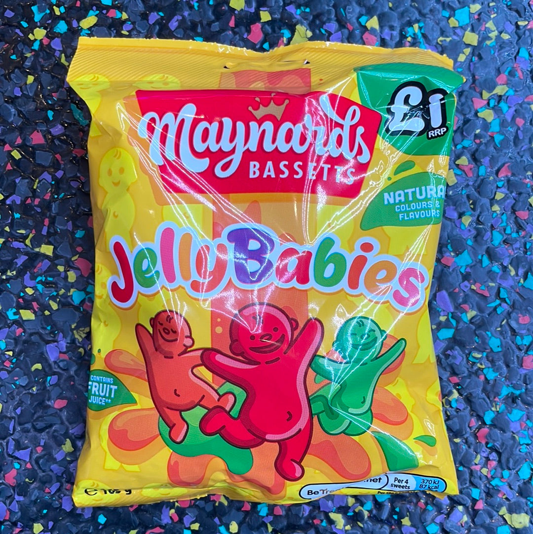 Maynards Bassetts Jelly Babies 130g