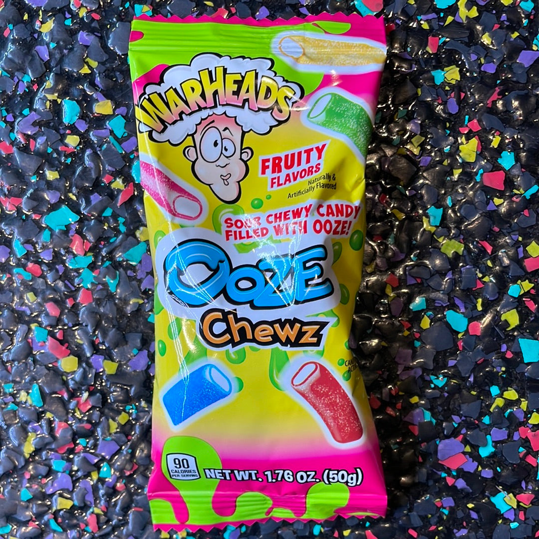 Warheads Ooze Chews Sachet 50g – Tom's Confectionery Warehouse