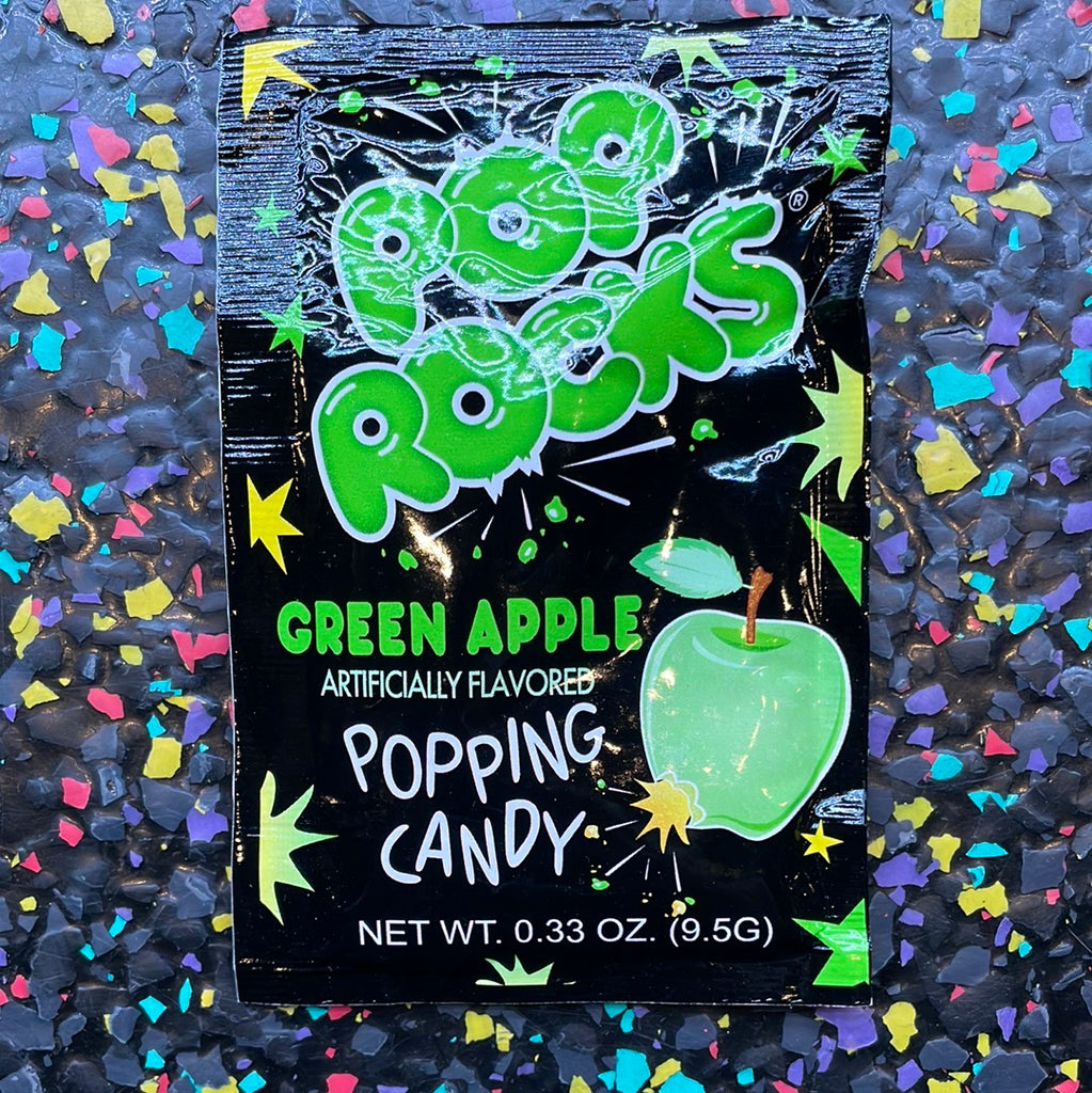 POP ROCKS GREEN APPLE 9.4G – Tom's Confectionery Warehouse