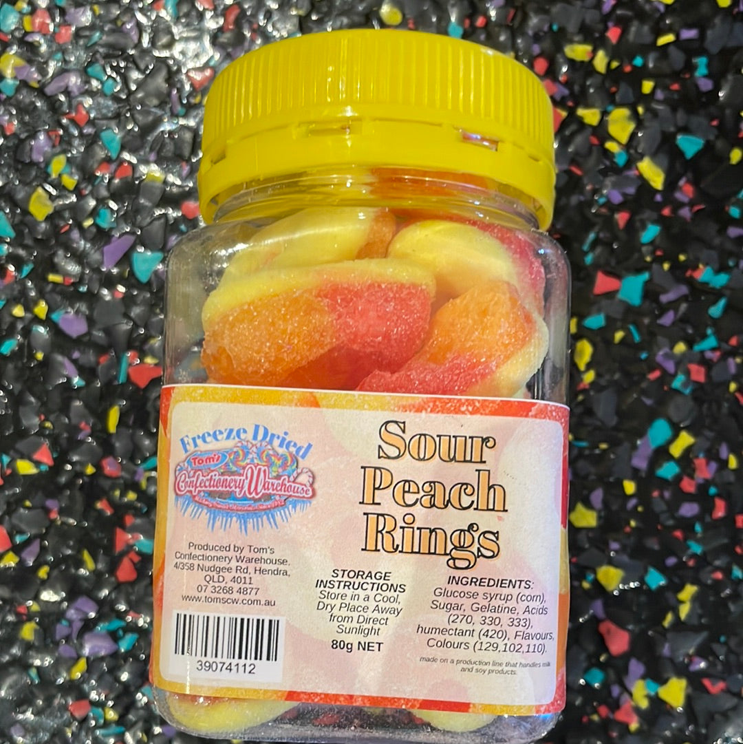 Tom’s Freeze Dried - Sour Peach Rings