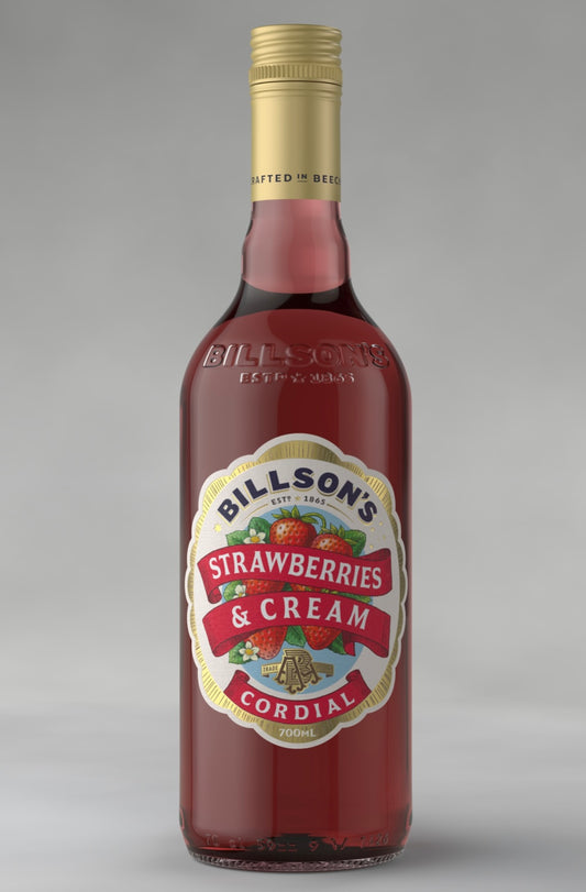 Billson’s Traditional Cordial - Strawberries & Cream