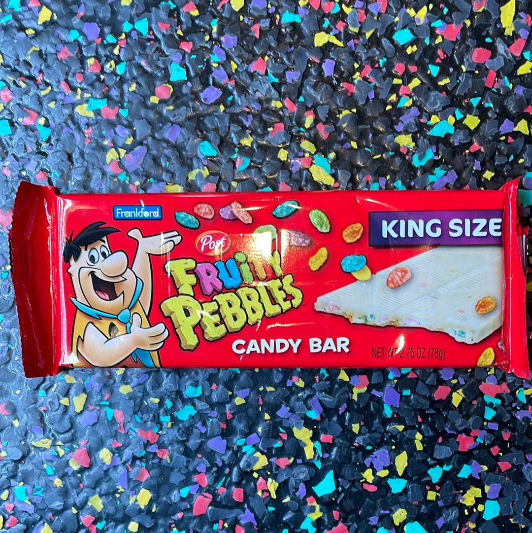 FRUITY PEBBLE WHITE BAR 78G