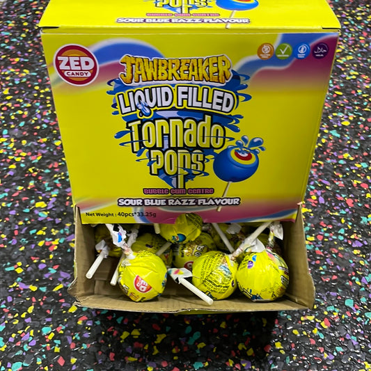 Zed Jawbreaker Liquid Filled Tornado Pops