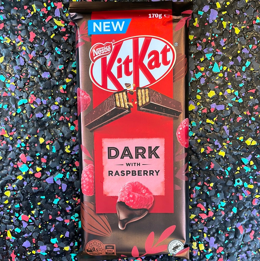 Kit Kat - Dark with Raspberry chocolate Block