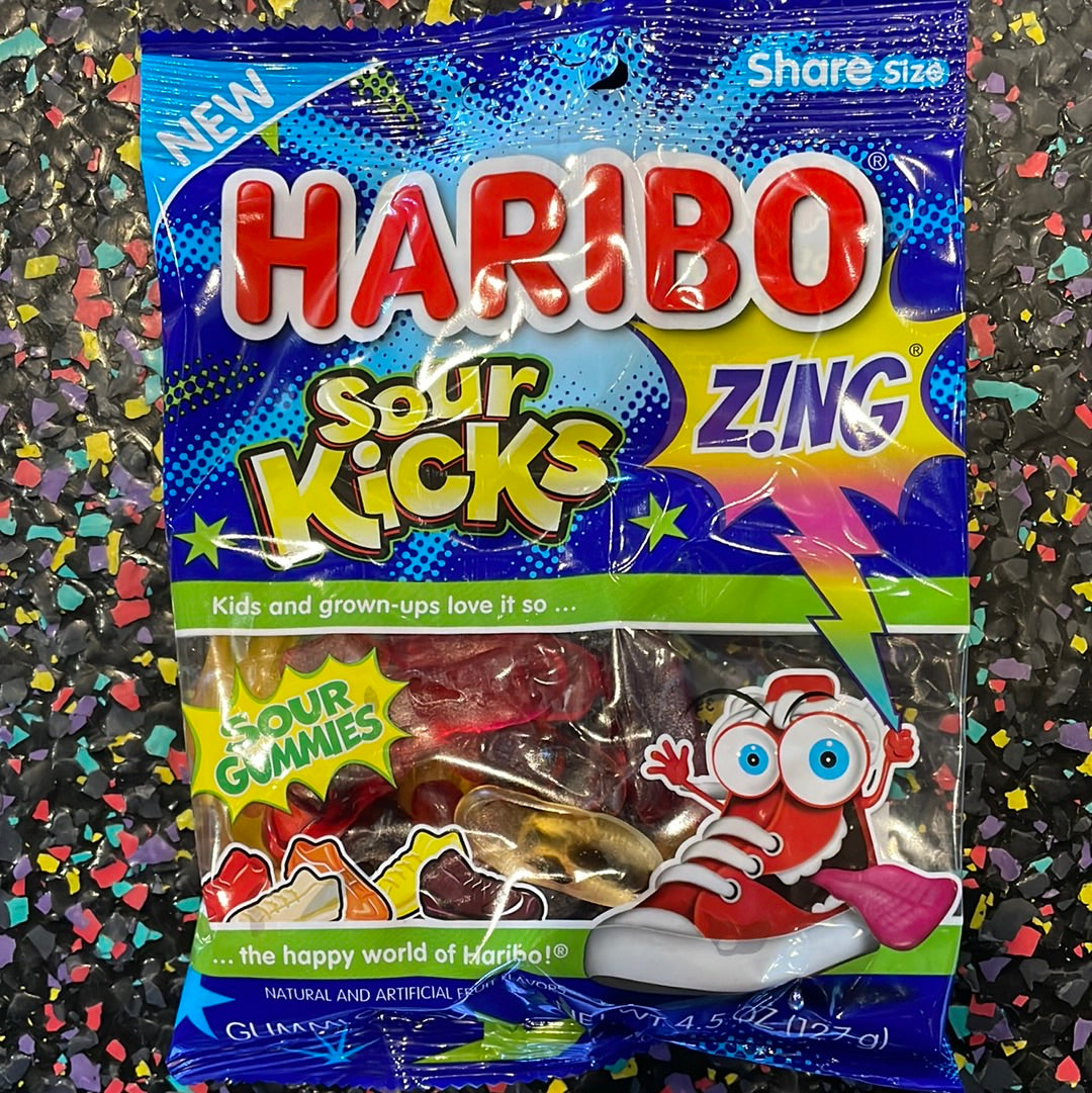 HARIBO ZING SOUR KICKS 128G