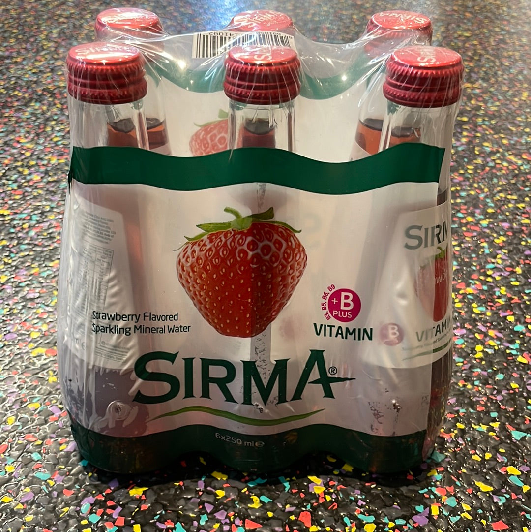 Sirma Strawberry Sparkling Mineral Water 250ml