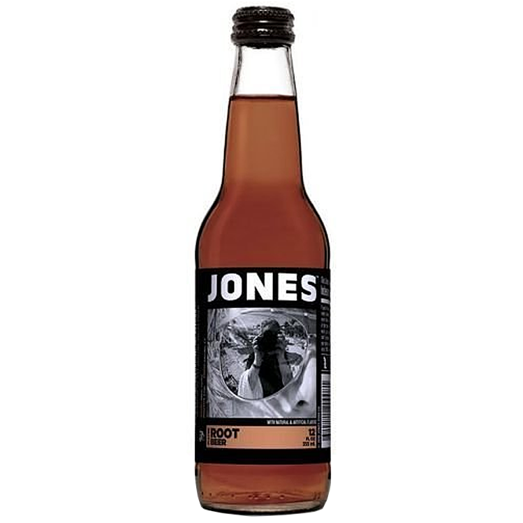 The Jones Family Root Beer Bottle