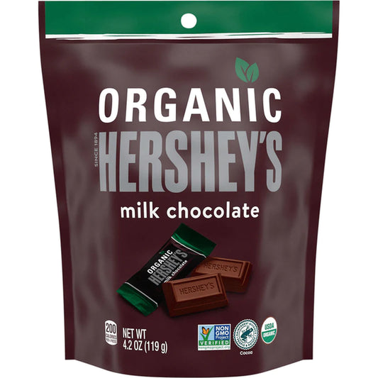 HERSHEY ORGANIC POUCH 119G