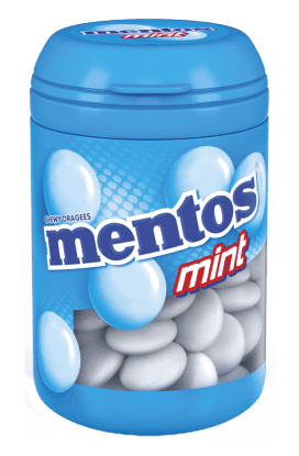 Mentos mint 100g bottle