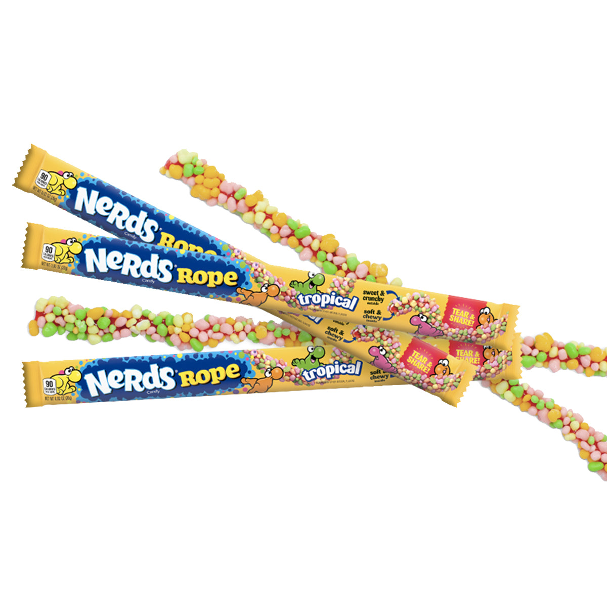 NERDS ROPE TROPICAL 26G