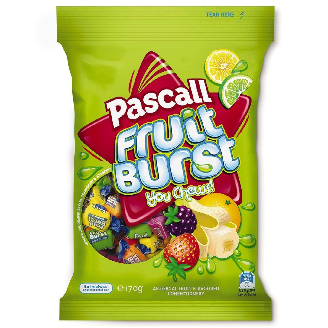 PASCALL FRUIT  BURST CHEWS 170G