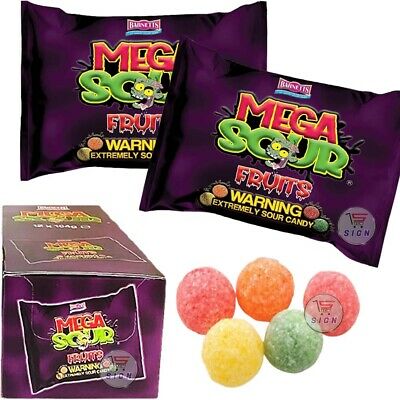 UK Barnetts Mega Sour Fruits Extremely Sour Candy 104g – Tom's ...