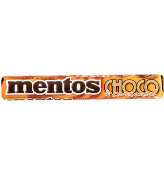 Mentos chocolate caramel roll 38g